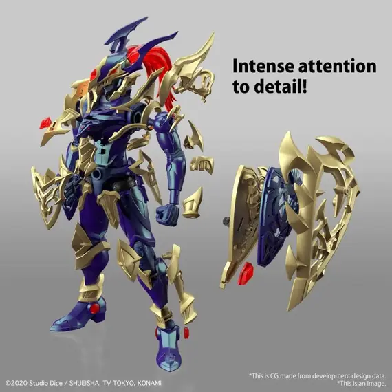 Figurka do złożenia Figure-rise (Amplified) Yu-Gi-Oh! - Black Luster Soldier- Zdjęcie 8