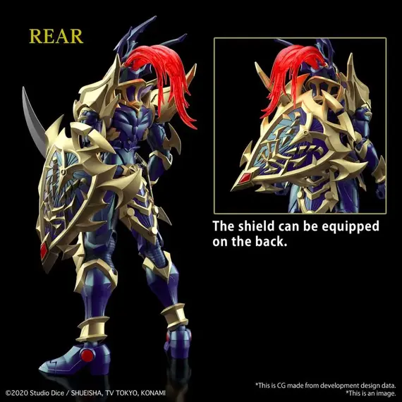 Figurka do złożenia Figure-rise (Amplified) Yu-Gi-Oh! - Black Luster Soldier- Zdjęcie 2