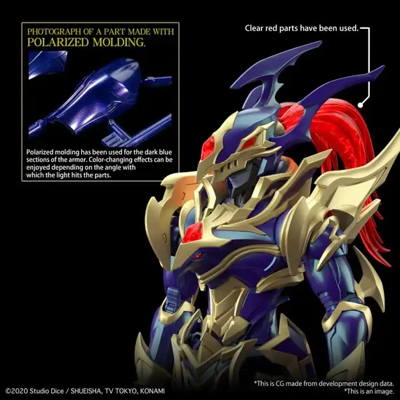 Figurka do złożenia Figure-rise (Amplified) Yu-Gi-Oh! - Black Luster Soldier- Zdjęcie 11