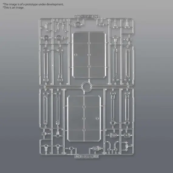 Podstawki dla figurek Gunpla 1/144 - Action Base 7 (przezroczyste)- Zdjęcie 8