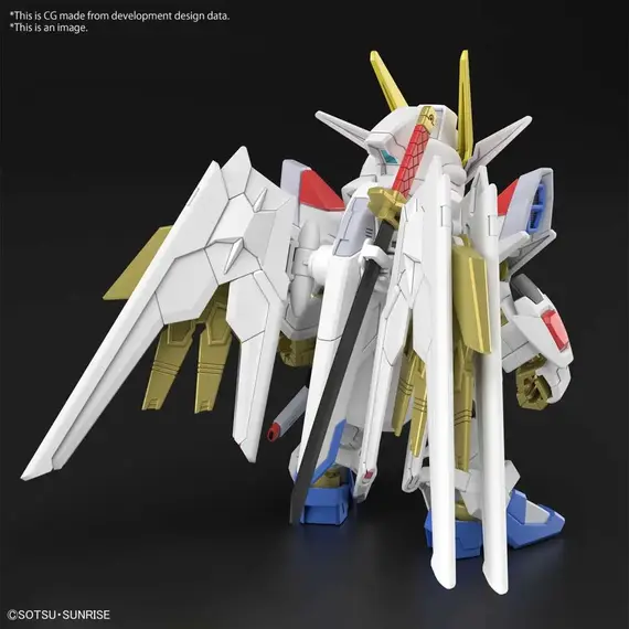 Model figurki GUNDAM SD Cross Silhouette - Mighty Strike Freedom Gundam- Zdjęcie 2