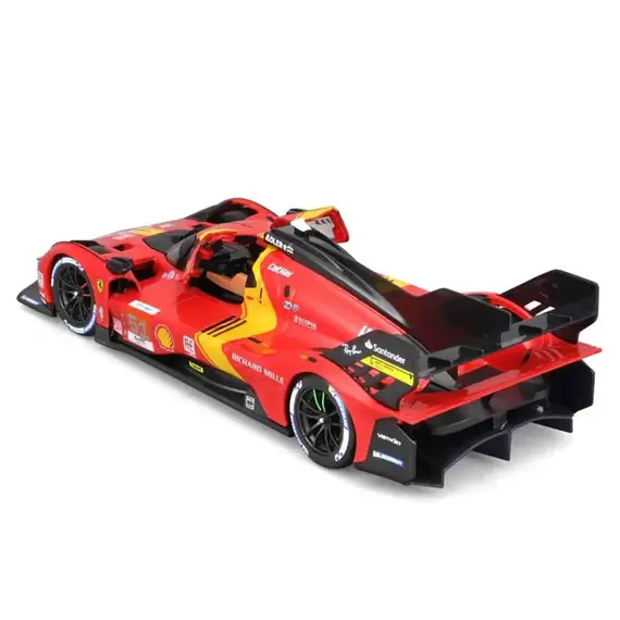 Model samochodu do złożenia Bburago 1/24 - FERRARI 499P LMH (2023 24H LE MANS CHAMPION)- Zdjęcie 4