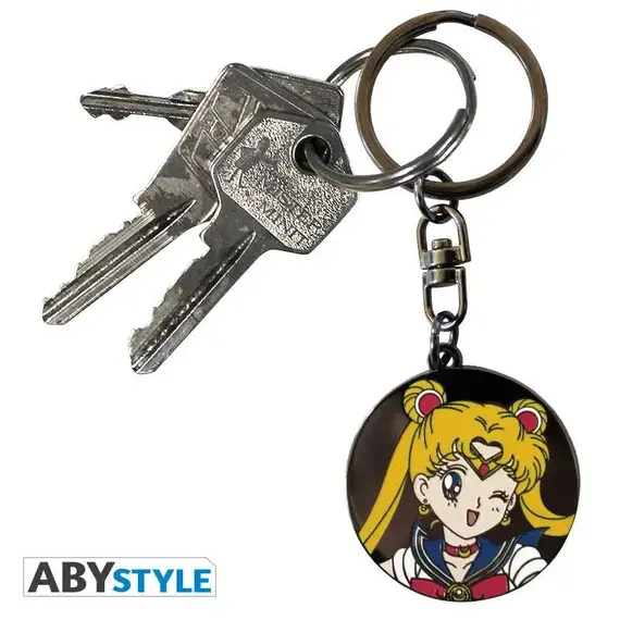 Brelok z metalu Sailor Moon- Zdjęcie 2