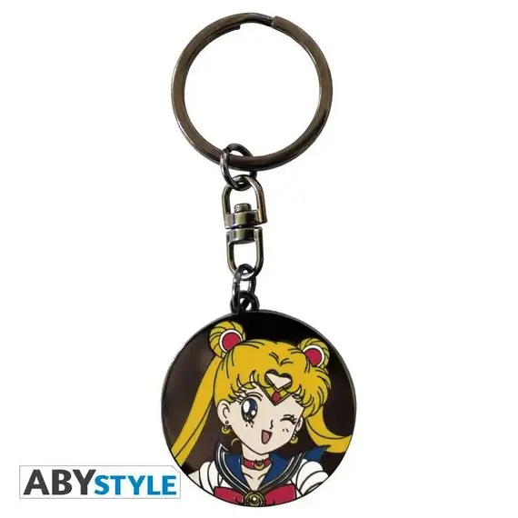 Brelok z metalu Sailor Moon- Zdjęcie 3