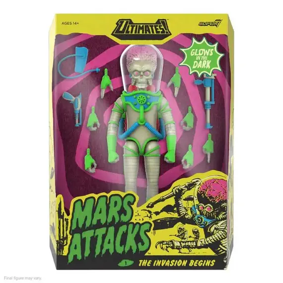 Figurka Mars Attacks Ultimates! - The Invasion Begins (GITD)- Zdjęcie 4