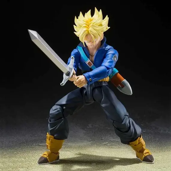 Figurka Dragon Ball Z S.H. Figuarts - Super Saiyan Trunks (The Boy from the Future) #2- Zdjęcie 5