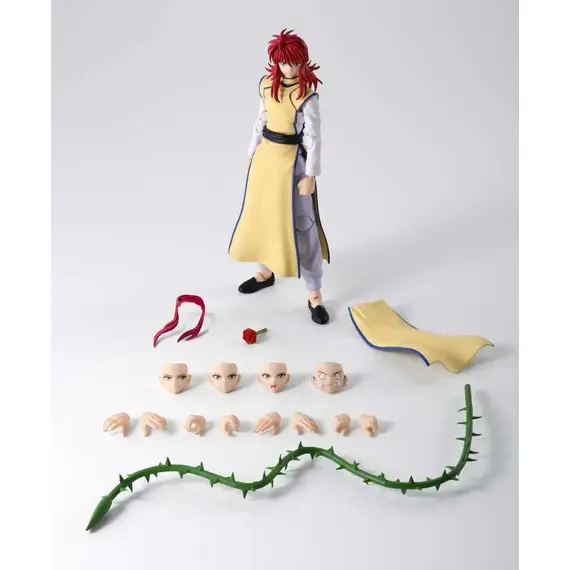 Figurka Yu Yu Hakusho S.H. Figuarts - Kurama- Zdjęcie 11