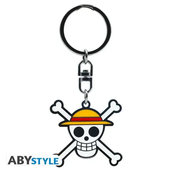 Brelok z metalu One Piece - Luffy Skull- Zdjęcie 3