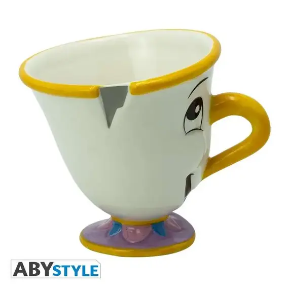 Kubek 3D Disney Piękna i Bestia - Chip (250 ml)- Zdjęcie 5