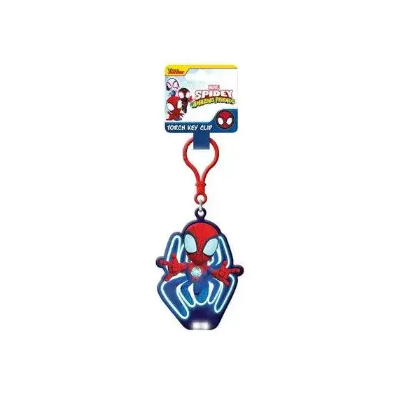 Brelok z podświetleniem Marvel Spidey i super-kumple - Spider-Man