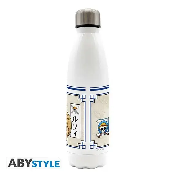 Butelka metalowa One Piece - Luffy (500 ml)- Zdjęcie 2