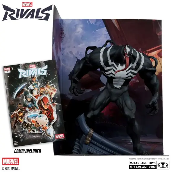 Figurka z komiksem Marvel Rivals 1/6 - Venom- Zdjęcie 11