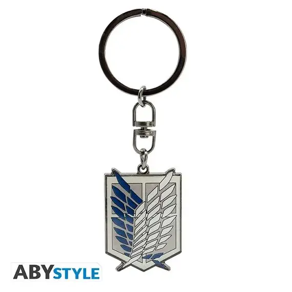 Brelok metalowy Attack on Titan - Scout Badge- Zdjęcie 4