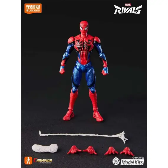 Model do składania Marvel Rivals Blokees Champion Class - Spider-Man