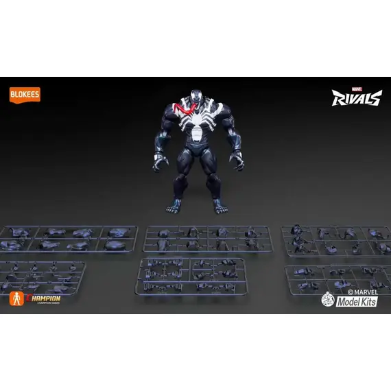 Model do składania Marvel Rivals Blokees Champion Class - Venom- Zdjęcie 3