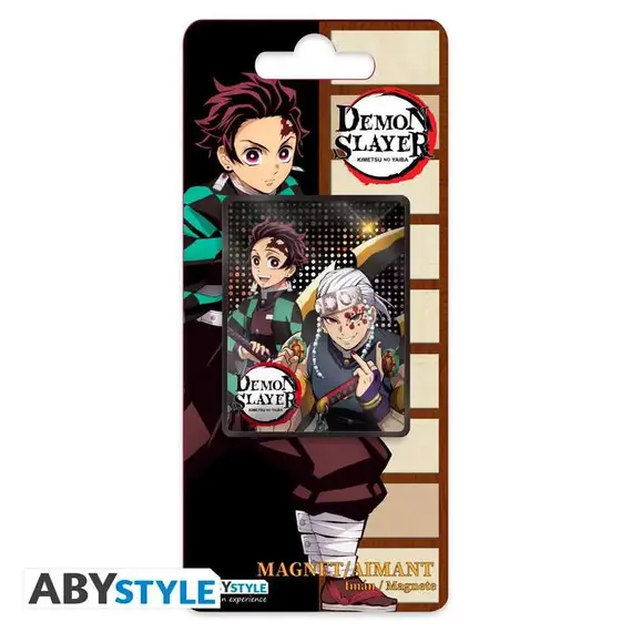 Magnes Demon Slayer: Kimetsu no Yaiba - Tanjiro i Tengen