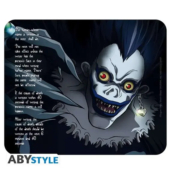 Podkładka materiałowa pod mysz Death Note - Ryuk