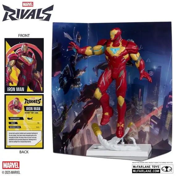 Figurka z komiksem Marvel Rivals 1/6 - Iron Man- Zdjęcie 5