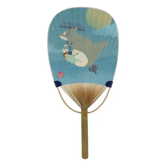Wachlarz bambusowy My Neighbor Totoro - Flying Totoro