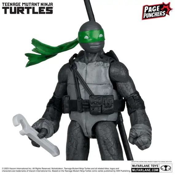 Figurka z komiksem Teenage Mutant Ninja Turtles Page Punchers - Raphael (Black White & Green) [Red Platinum Edition]- Zdjęcie 5