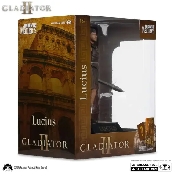 Figurka Gladiator II Movie Maniacs - Lucjusz- Zdjęcie 5