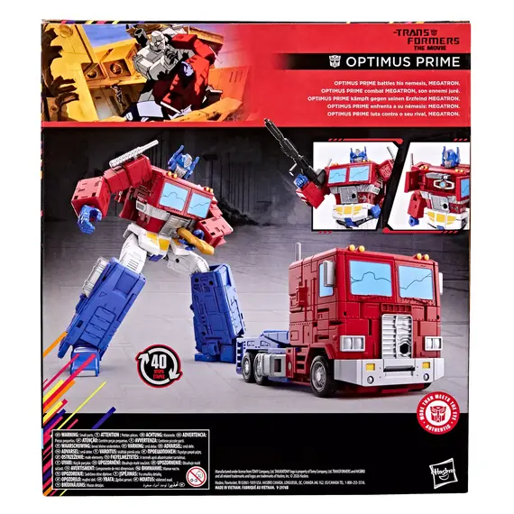 Figurka The Transformers: The Movie Studio Series Leader Class - Optimus Prime (MTMTE Collection)- Zdjęcie 8
