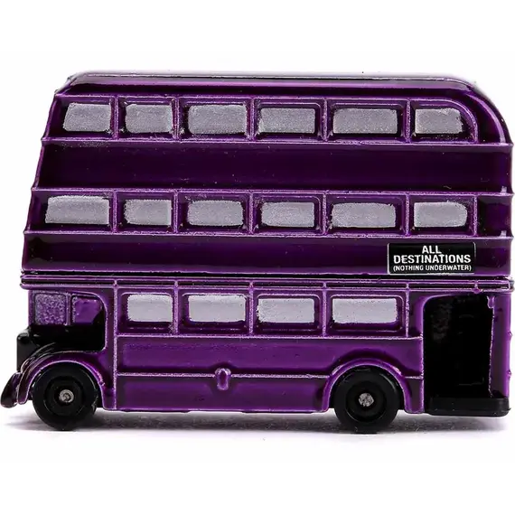 Zestaw 2 mini modeli samochodów Harry Potter Nano Hollywood Rides - 1959 Ford Anglia & The Knight Bus- Zdjęcie 4