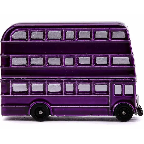 Zestaw 2 mini modeli samochodów Harry Potter Nano Hollywood Rides - 1959 Ford Anglia & The Knight Bus- Zdjęcie 3
