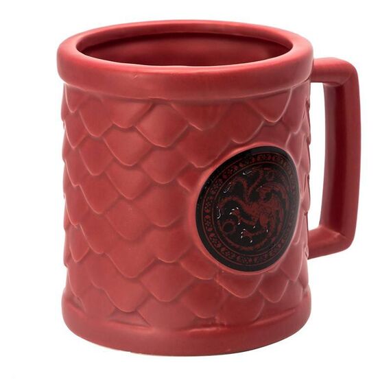 Kubek ceramiczny Gra o Tron 3D Targaryen