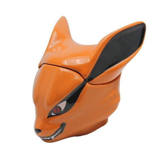 Kubek ceramiczny z pokrywką Naruto Shippuden 3D - Kyubi (400 ml)