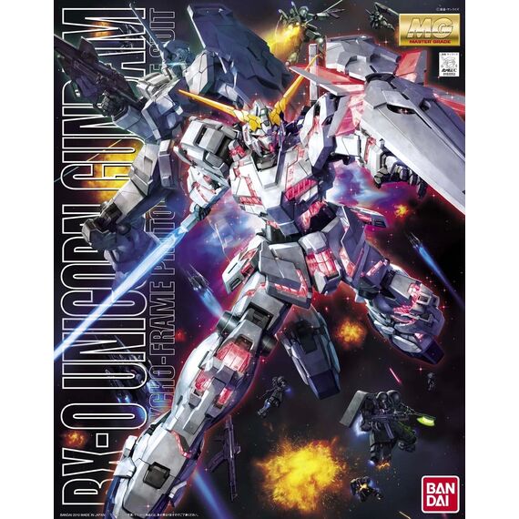 Model figurki GUNDAM MG 1/100 RX-0 Unicorn Gundam- Zdjęcie 6