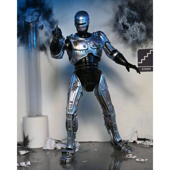 Figurka RoboCop Ultimate - Battle Damaged RoboCop with Chair- Zdjęcie 6