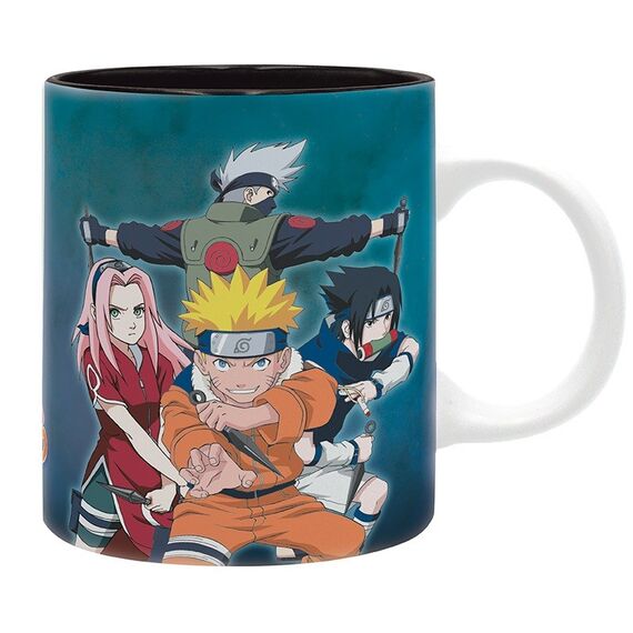 Kubek Naruto Shippuden - Team 7 vs Haku/Zabuza (320 ml)