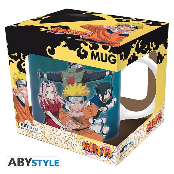 Kubek Naruto Shippuden - Team 7 vs Haku/Zabuza (320 ml)- Zdjęcie 6