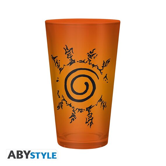 Duża szklanka Naruto Shippuden - Konoha & Seal (400 ml)- Zdjęcie 2