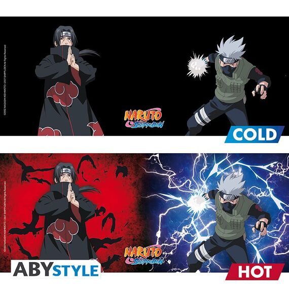 Duży kubek zmieniający kolor Naruto Shippuden - Kakashi/Itachi (460 ml)- Zdjęcie 4