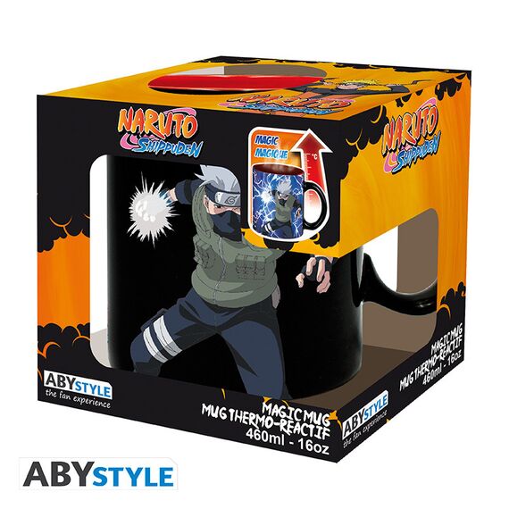 Duży kubek zmieniający kolor Naruto Shippuden - Kakashi/Itachi (460 ml)- Zdjęcie 6