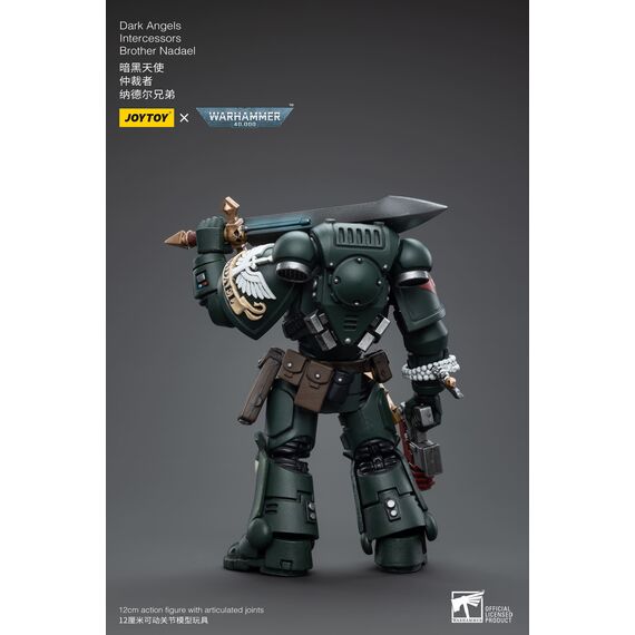 Figurka Warhammer 40k 1/18 - Dark Angels Intercessors Brother Nadael- Zdjęcie 4