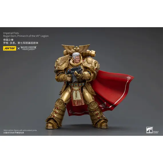 Figurka Warhammer: Herezja Horusa 1/18 - Imperial Fists Primarch of the Vllth Legion Rogal Dorn- Zdjęcie 18