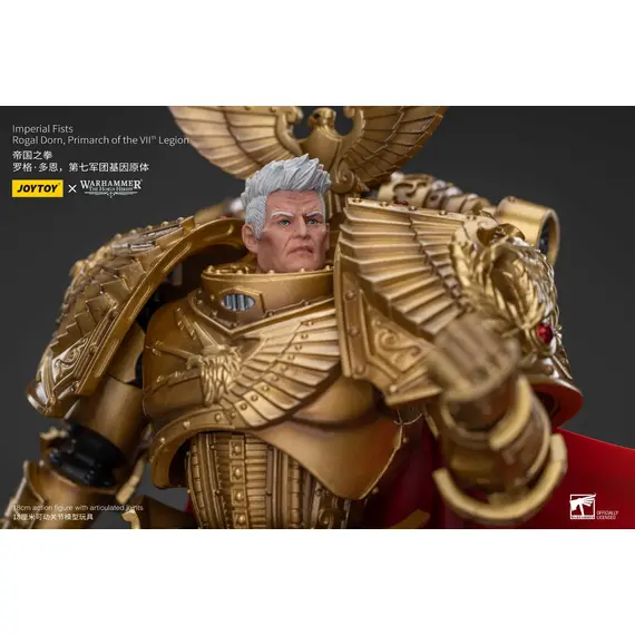 Figurka Warhammer: Herezja Horusa 1/18 - Imperial Fists Primarch of the Vllth Legion Rogal Dorn- Zdjęcie 20