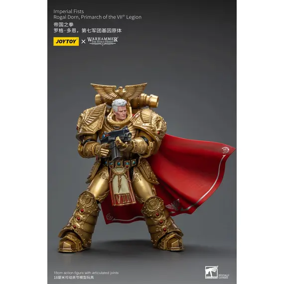 Figurka Warhammer: Herezja Horusa 1/18 - Imperial Fists Primarch of the Vllth Legion Rogal Dorn- Zdjęcie 24