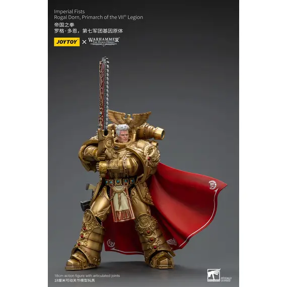 Figurka Warhammer: Herezja Horusa 1/18 - Imperial Fists Primarch of the Vllth Legion Rogal Dorn- Zdjęcie 26