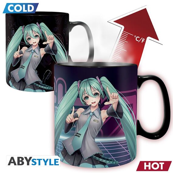 Kubek zmieniający kolor Hatsune Miku - Hatsune Miku (460 ml)