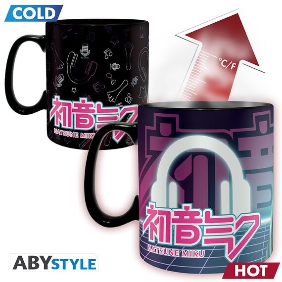 Kubek zmieniający kolor Hatsune Miku - Hatsune Miku (460 ml)- Zdjęcie 2