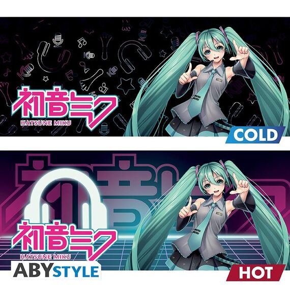 Kubek zmieniający kolor Hatsune Miku - Hatsune Miku (460 ml)- Zdjęcie 4