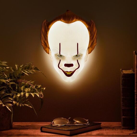 Lampka It / To - Maska Pennywise- Zdjęcie 4