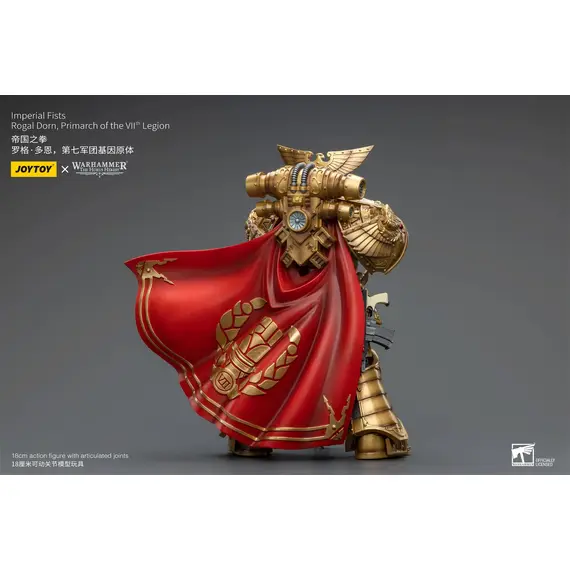 Figurka Warhammer: Herezja Horusa 1/18 - Imperial Fists Primarch of the Vllth Legion Rogal Dorn- Zdjęcie 4