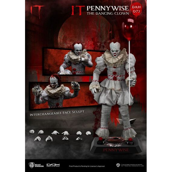 Figurka Stephen Kings It / To Dynamic 8ction Heroes 1/9 - Pennywise- Zdjęcie 18