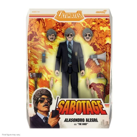 Figurka Beastie Boys (Sabotage) Ultimates - Alasondro Alegre as "The Chief"- Zdjęcie 4