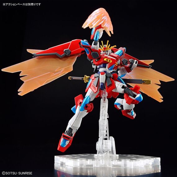 Model figurki GUNDAM HG 1/144 - SHIN BURNING GUNDAM- Zdjęcie 22